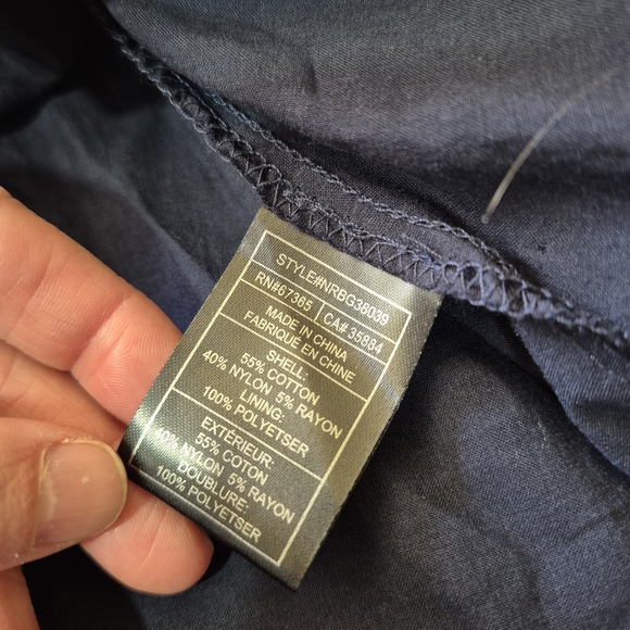 BB Dakota Elegant Navy Lace Dress - Picture 3 of 9